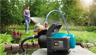 GARDENA Pompe de jardin Silent 4200