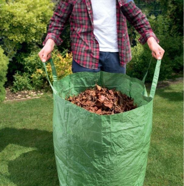 Sac a déchets hot sale verts réutilisable