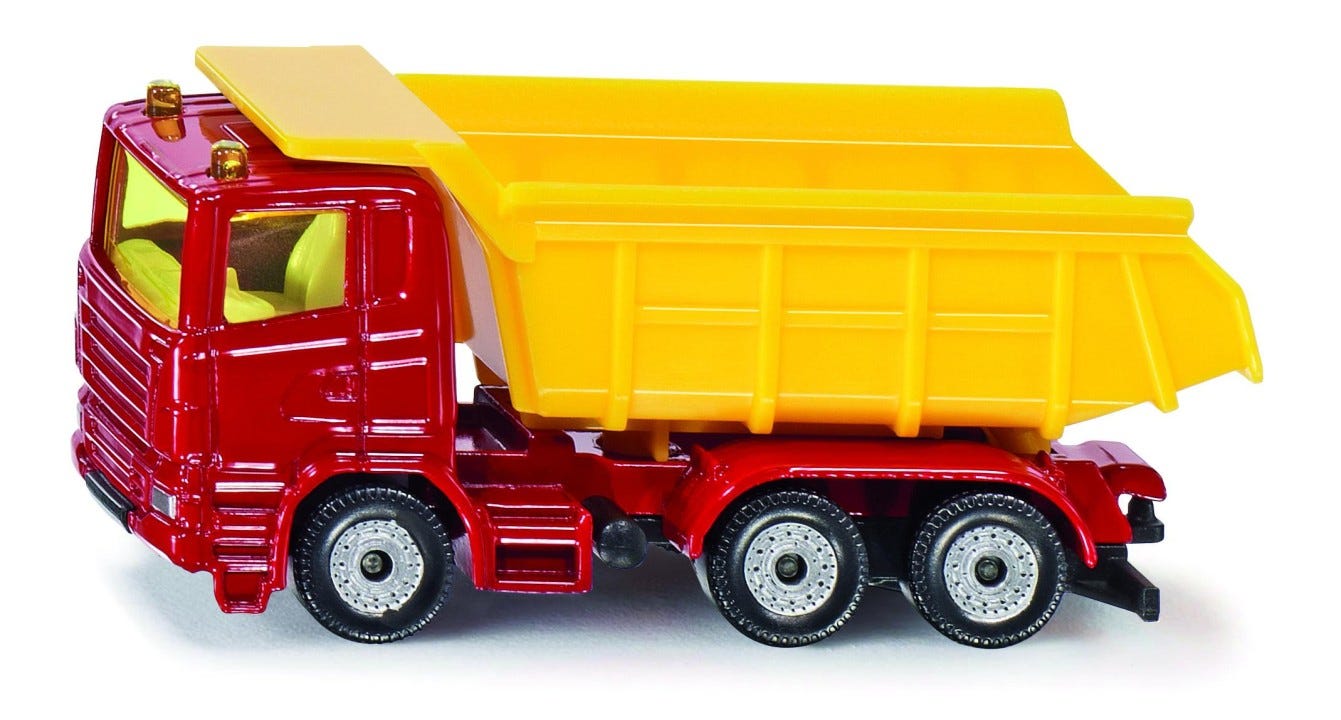 Camion benne jouet 2025