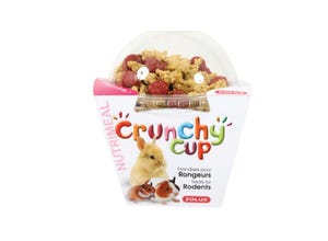 Friandise rongeur crunchy cup nature - 130g
