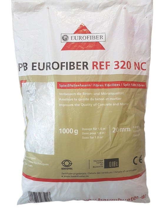 Sac fibre beton sales