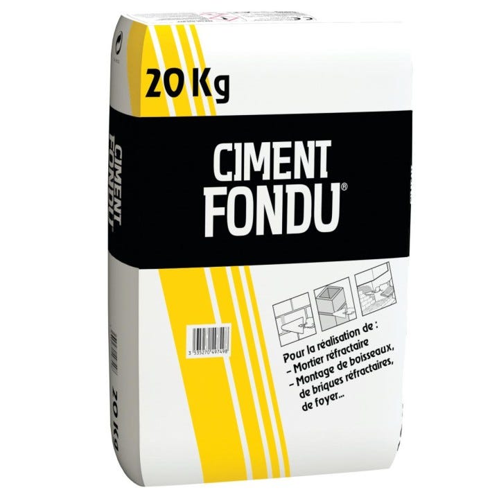 Les produits LaMaison Poudre et liant Ciment fondu 20kg