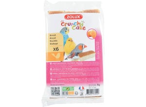 Biscuits Crunchy cake miel pour oiseaux (x6)