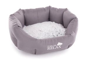 Corbeille pour chien Igloo confort gris MARTIN SELLIER