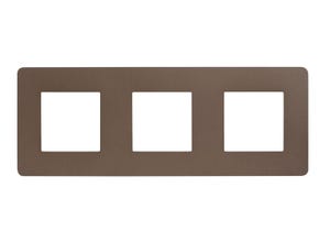 Unica2 Studio, 3 postes -  chocolat