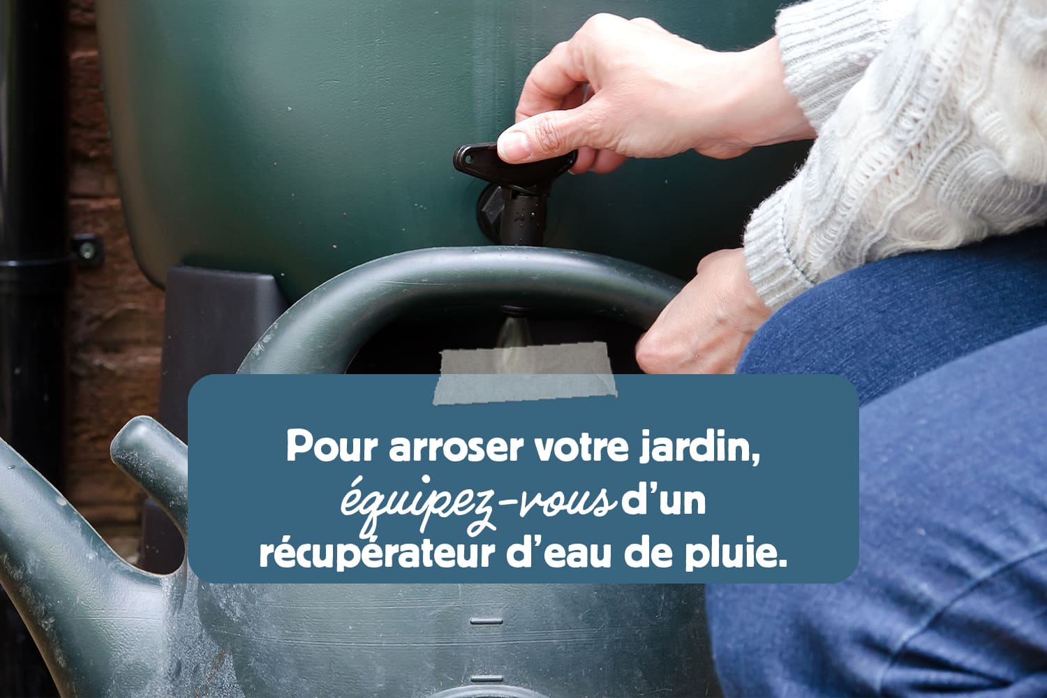 récupérateur eau de pluie