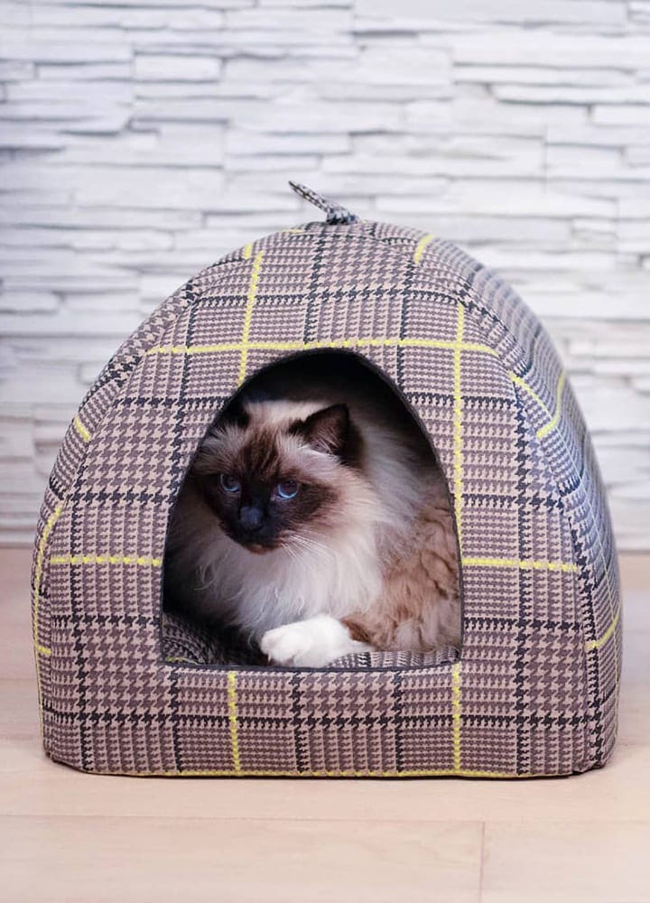 maisonnette en tissu pour chat