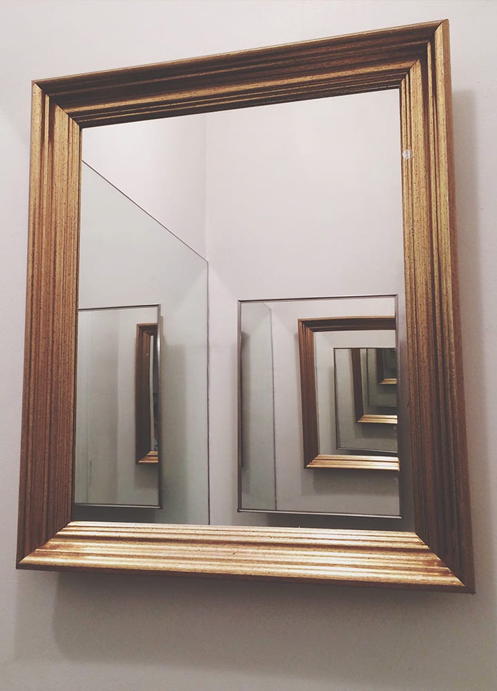 illusion d'optique avec miroirs