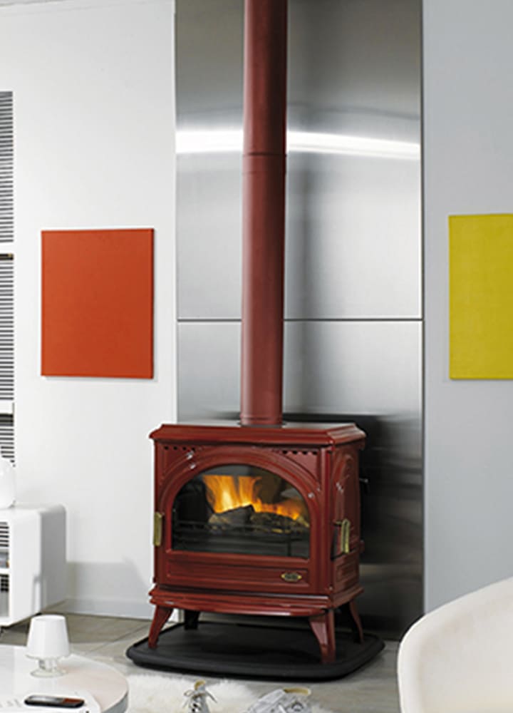 poêle à bois rétro décoration poêle à bois rétro maison