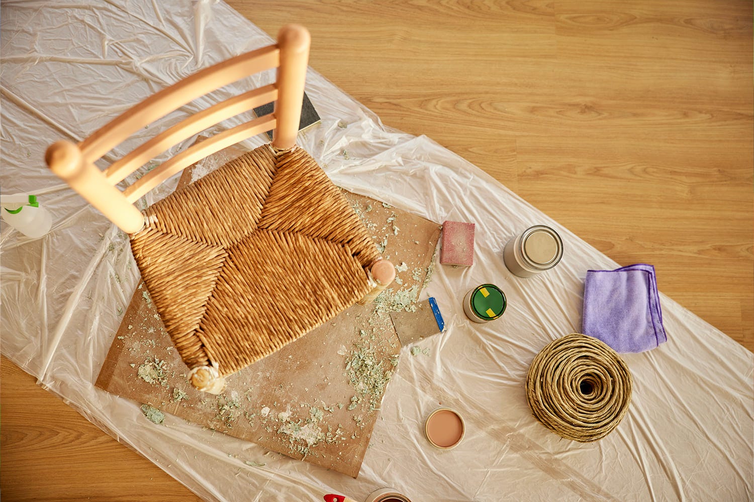 bricolage chaise paillée relooker votre chaise paillée