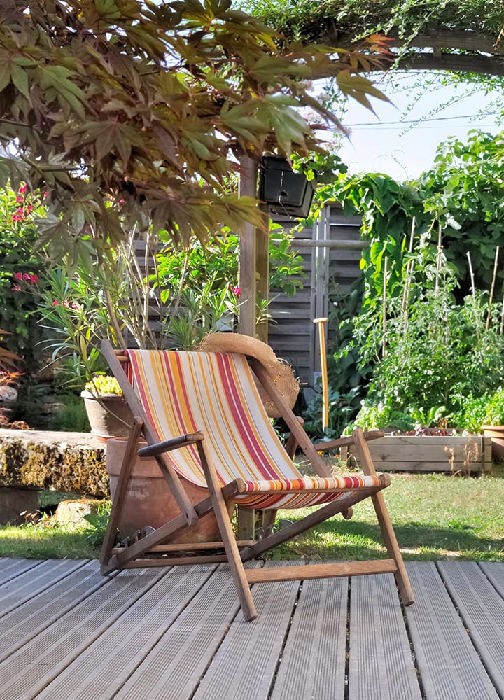 fauteuils de jardin pour détente